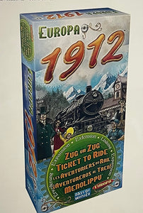 Ticket To Ride Europa 1912 Board Game EXPANSION