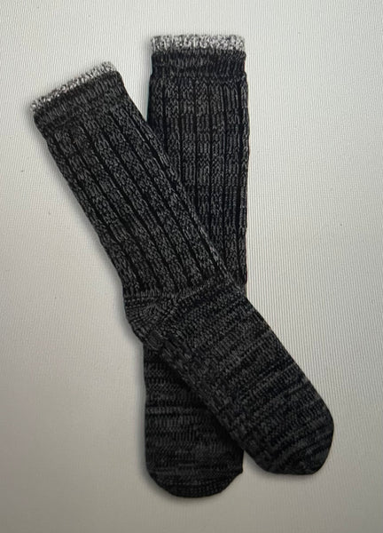 Gray Men's Slipper Socks - Giving Collection