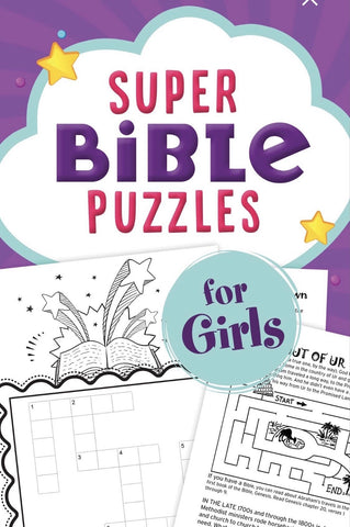 Super Bible Puzzles for Girls