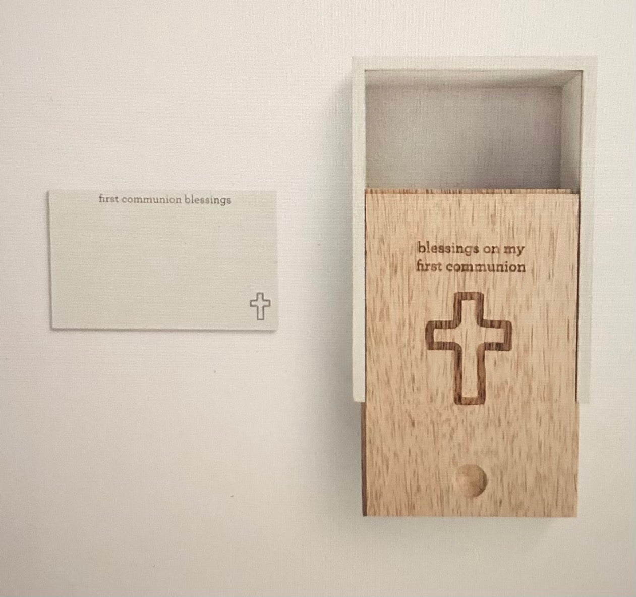 First Communion Prayer Box