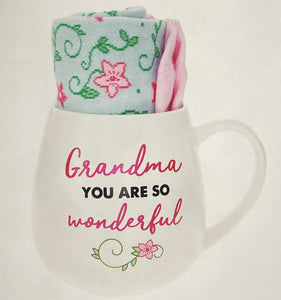 Grandma - 15.5 oz Mug and Sock Set