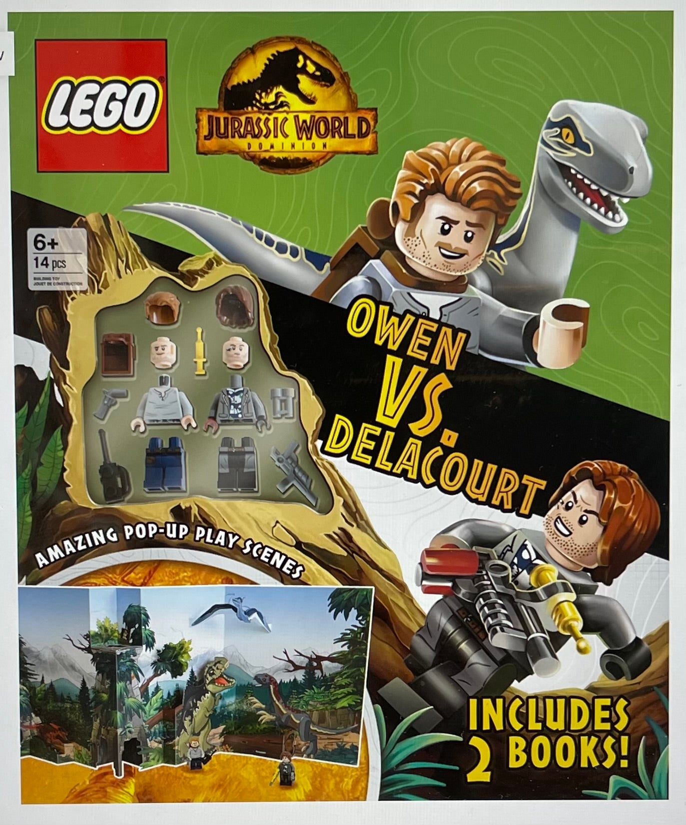 LEGO(R) Jurassic World(TM) Activity Landscape Box (HC)