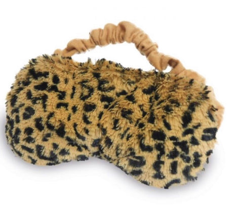 Eye Mask - Plush Leopard