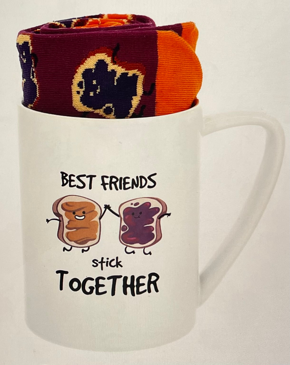 Stick Together - 18 oz Mug and Sock Set