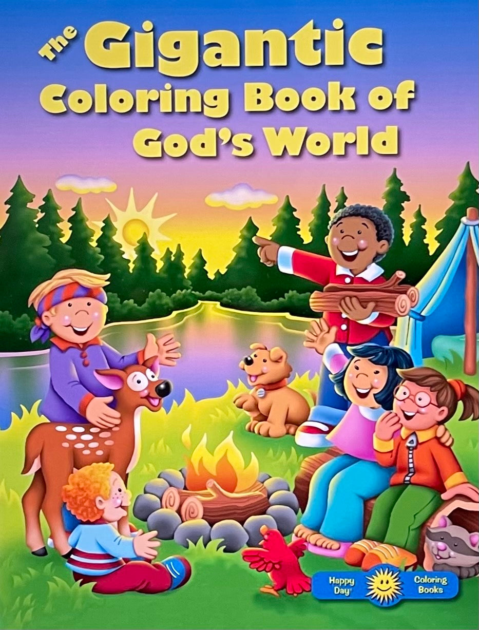 The Gigantic Coloring Book of God’s World