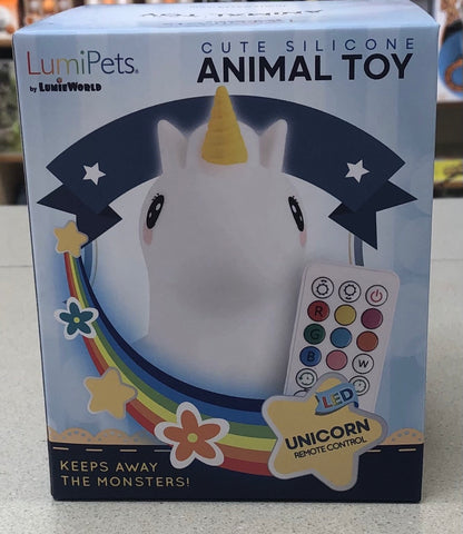 LED Unicorn Night Light w/Remote