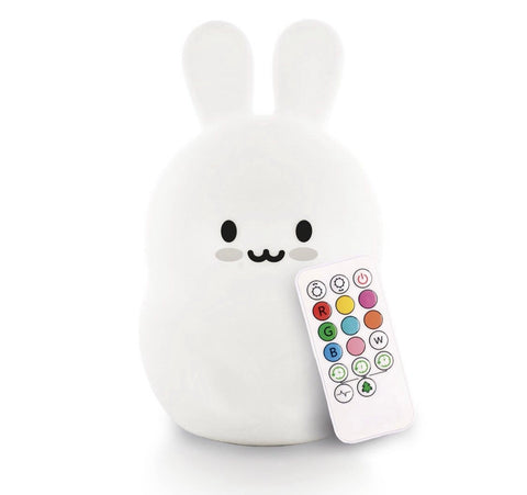 LED Bunny Night Light w/Remote