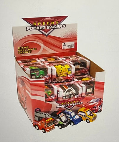 2" SPEEDY POCKET RACERS