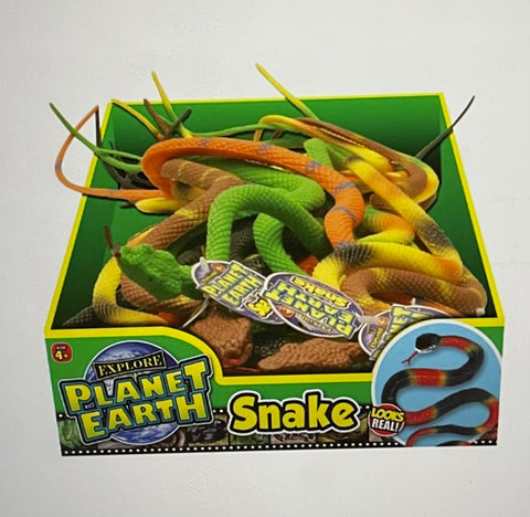 15" PLANET EARTH RUBBER SNAKE