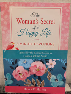 Woman's Secret of A Happy Life: 3-Minute Devotions