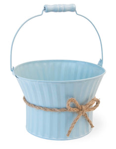 Pastel Bucket Blue Easter Accent