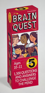 Brain Quest 5th Grade Q&A Cards - 4th Edition