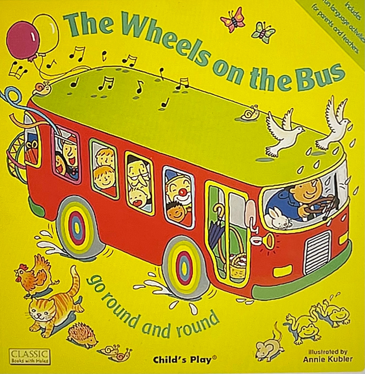 The Wheels on the Bus go Round and Round (Giant Book)