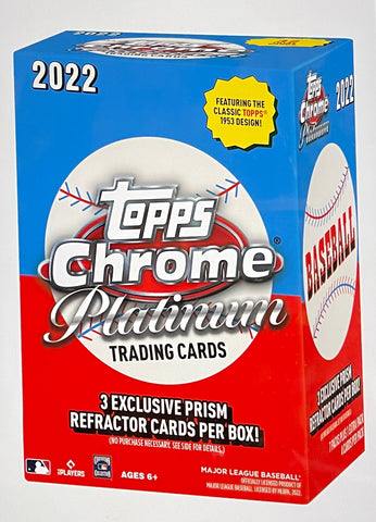 2022 Topps Chrome Platinum Anniversary Baseball Value Box