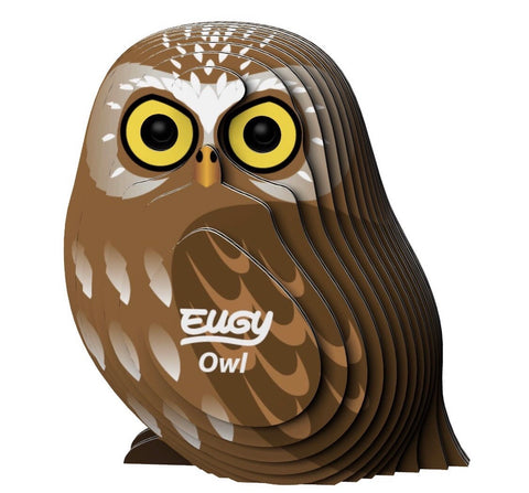 EUGY Owl 3D Puzzle