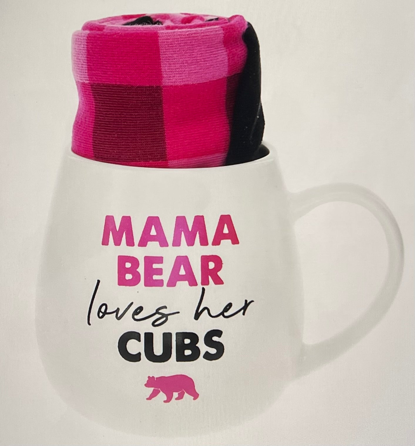 Mama Bear - 15.5 oz Mug and Sock Set