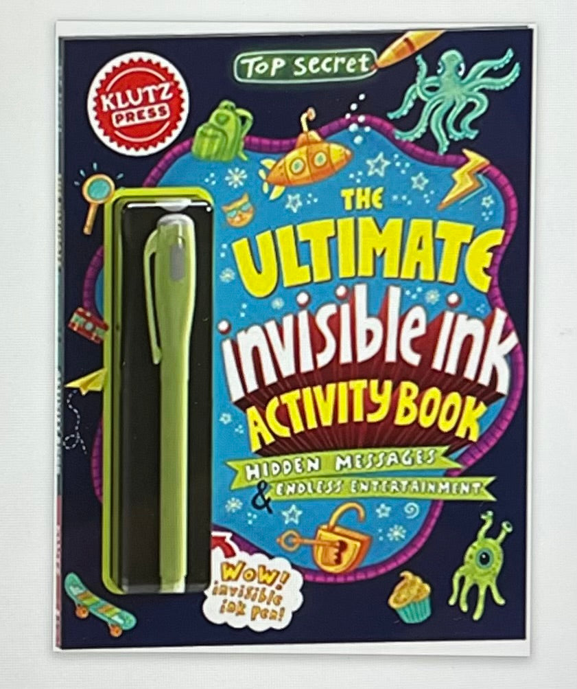 Top Secret: The Ultimate Invisible Ink Activity Book