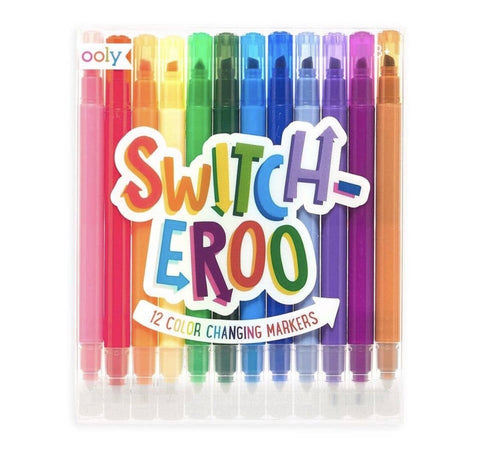 Switch-eroo Color-Changing Markers - Set of 12