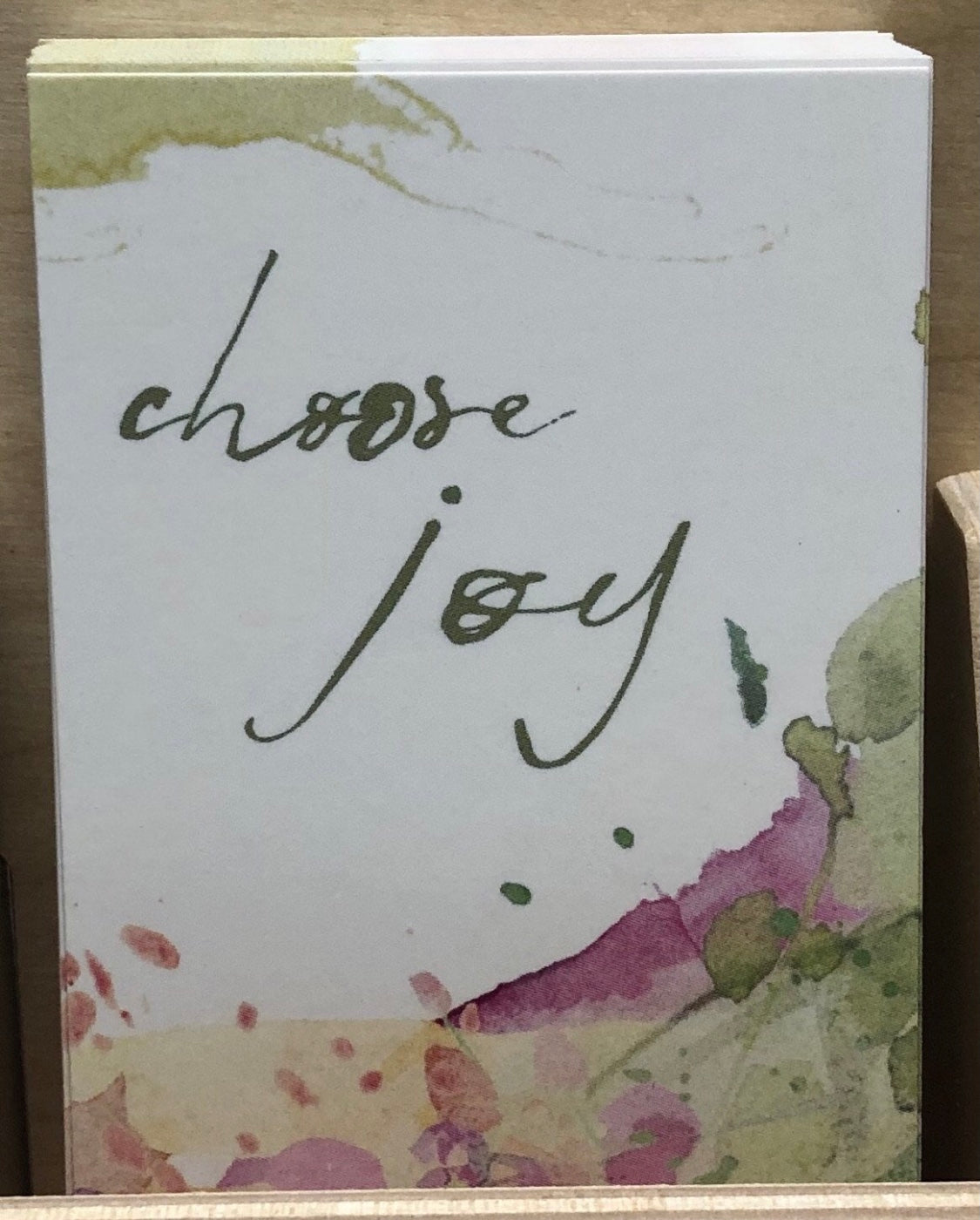 Prayer Life Share Card - Choose Joy