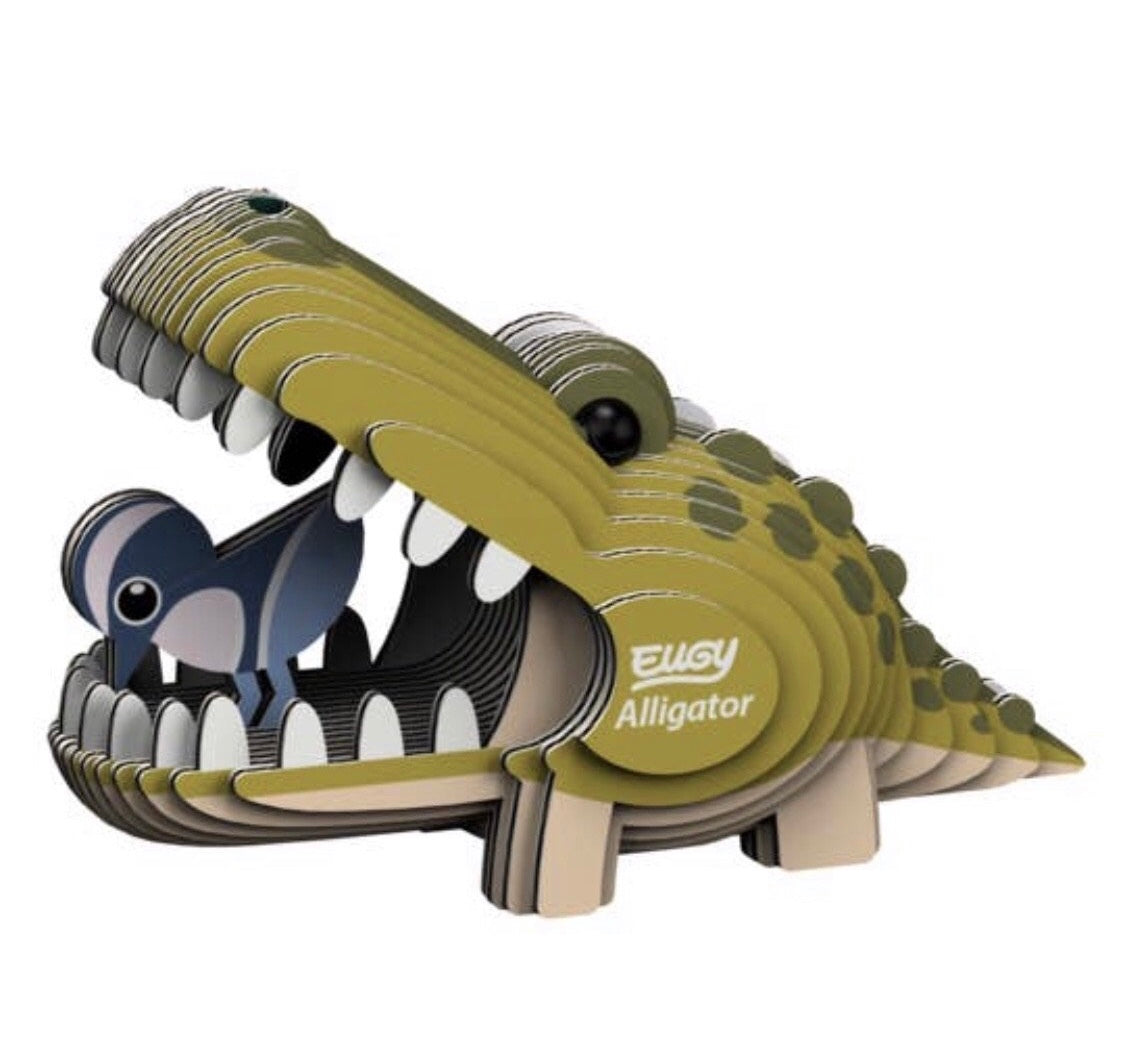 EUGY Alligator 3D Puzzle