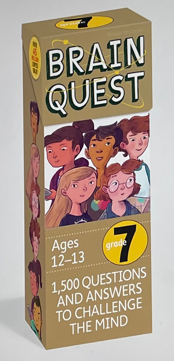 Brain Quest 7th Grade Q&A Cards - 4th Edition