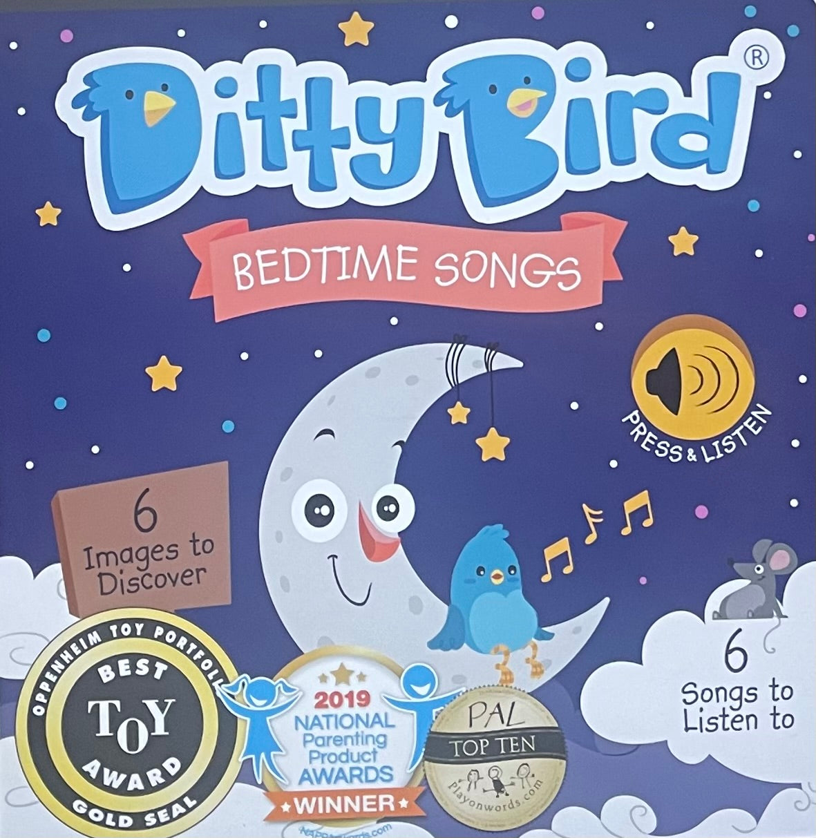 Ditty Bird Baby Sound Book: Bedtime Songs - Storytime